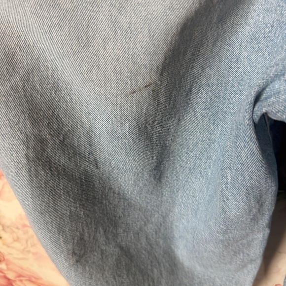 NWT GOOD AMERICAN Good Girlfriend Crop Straight Leg Jeans Indigo026 size 16 - Picture 7 of 8